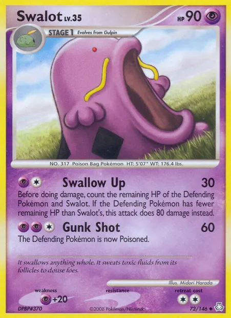 Avaltout, carte Pokémon LA 72 — extension Éveil des Légendes