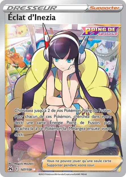 Éclat d'Inezia, carte Pokémon CRZ 147 — extension Zénith Suprême
