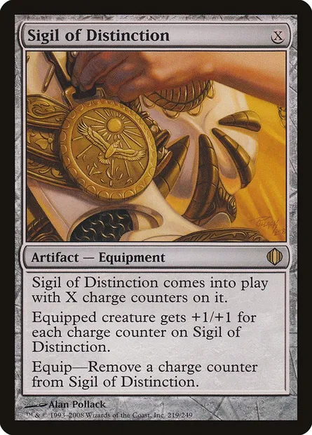 Sigil of Distinction, Magic card ALA 219 — Shards of Alara set