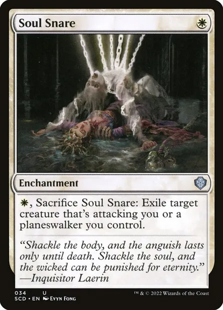Soul Snare, Magic card SCD 34 — Starter Commander Decks set