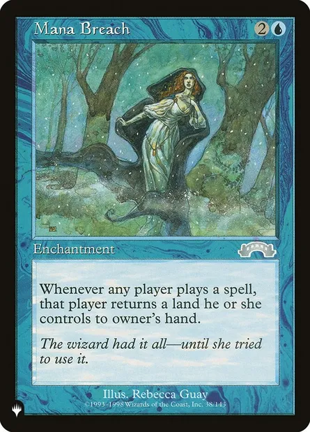 Mana Breach, Magic card PLST EXO-38 — The List set