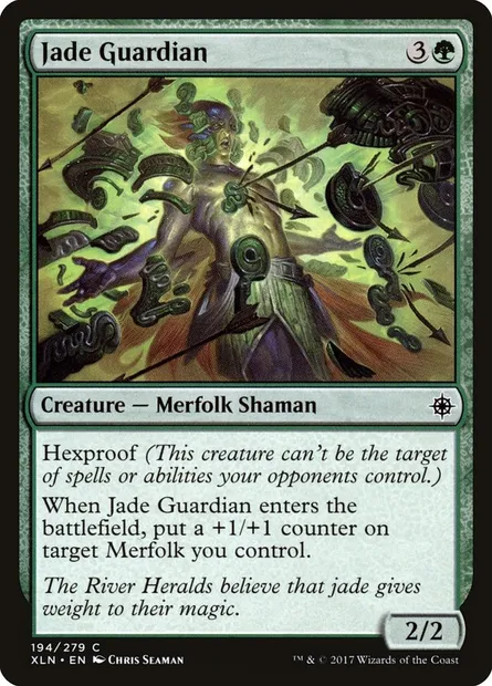 Jade Guardian, Magic card XLN 194 — Ixalan set