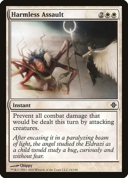 Harmless Assault, Magic card ROE 24 — Rise of the Eldrazi set