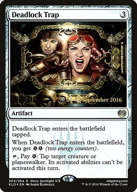 Piège sans issue, carte Magic PKLD 204s — extension Kaladesh Promos