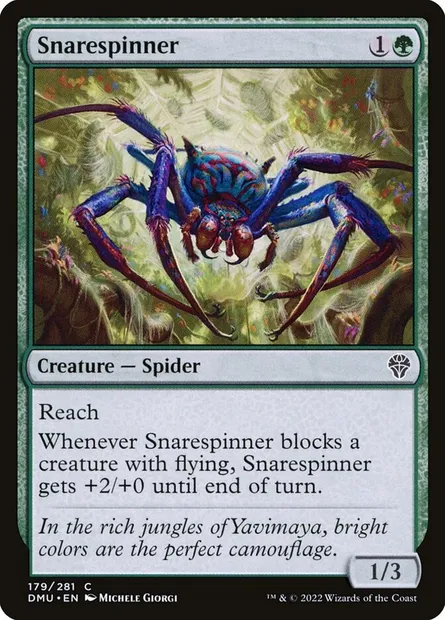 Snarespinner, Magic card DMU 179 — Dominaria United set