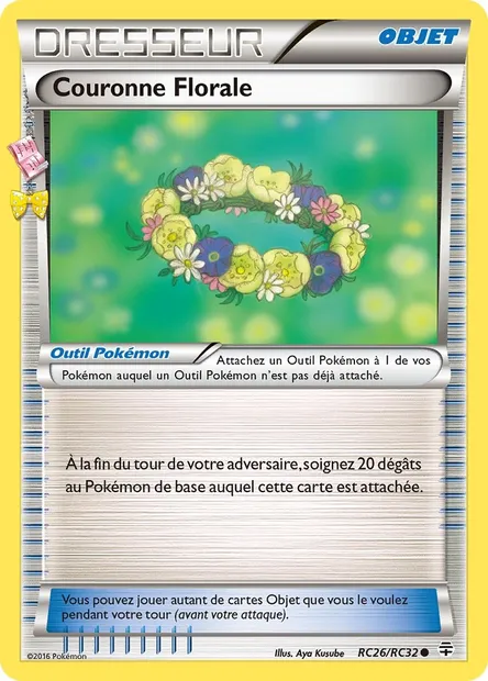 Couronne Florale, carte Pokémon GEN RC26 — extension Générations