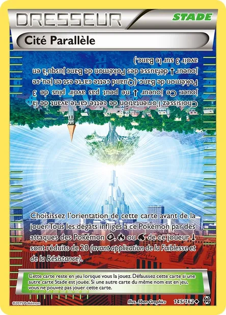 Cité Parallèle, carte Pokémon BKT 145 — extension Impulsion Turbo