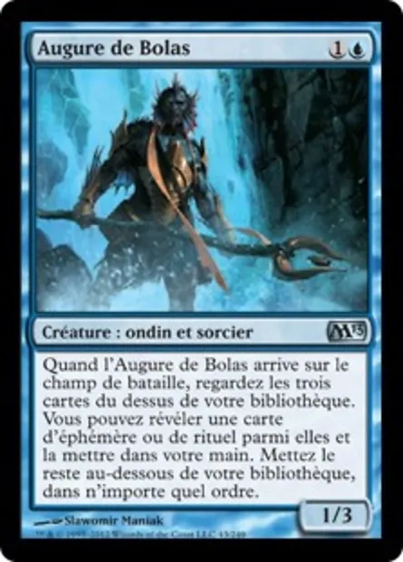Augure de Bolas, carte Magic M13 43 — extension Magic 2013