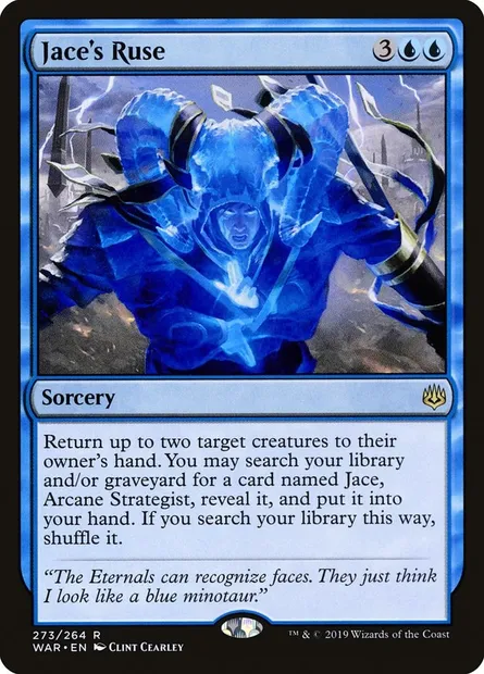 Jace's Ruse, Magic card WAR 273 — War of the Spark set