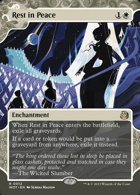 Rest in Peace, Magic card WOT 12 — Wilds of Eldraine: Enchanting Tales set
