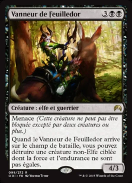 Vanneur de Feuilledor, carte Magic ORI 99 — extension Magic Origines