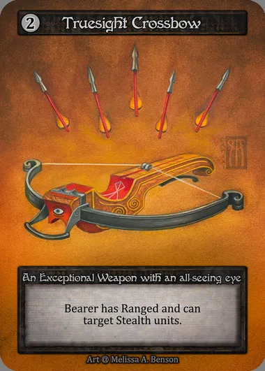 Truesight Crossbow, carte Sorcery ALP 339 — extension Alpha