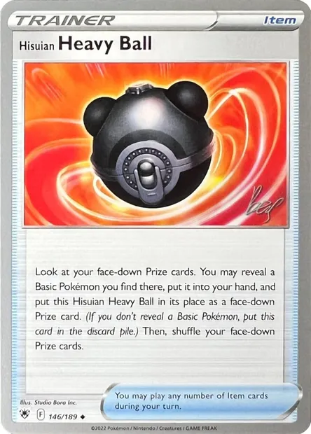 Masse Ball de Hisui, carte Pokémon WCD22 146s — extension World Championship Decks 2022