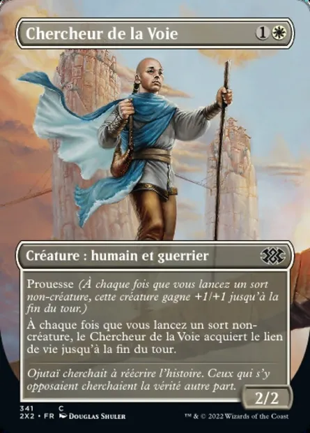Chercheur de la Voie, carte Magic 2X2 341 — extension Double Masters 2022