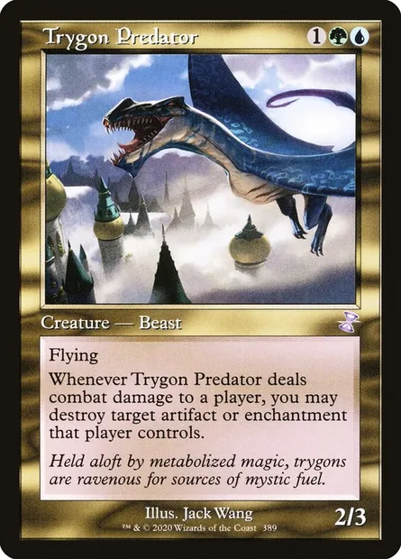 Trygon Predator, Magic card TSR 389 — Time Spiral Remastered set