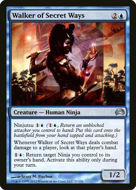 Walker of Secret Ways, Magic card PC2 27 — Planechase 2012 set