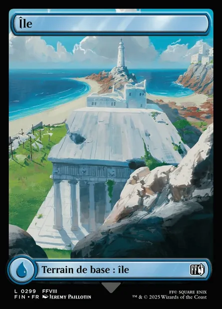 Île, carte Magic FIN 299 — extension Final Fantasy