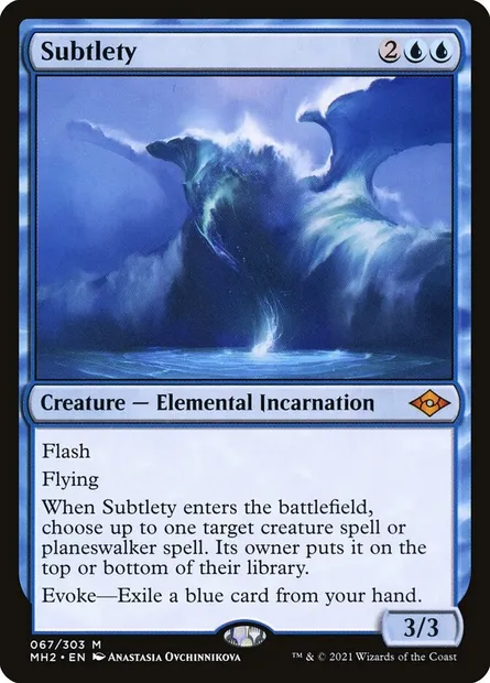 Subtlety, Magic card MH2 67 — Modern Horizons 2 set