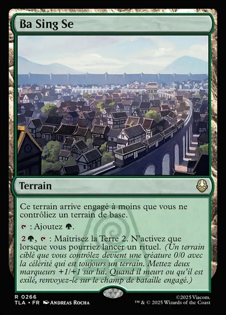 Ba Sing Se, carte Magic TLA 266 — extension Avatar: The Last Airbender
