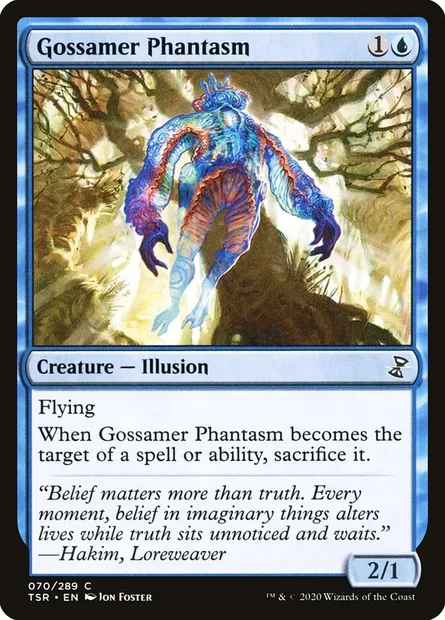 Gossamer Phantasm, Magic card TSR 70 — Time Spiral Remastered set