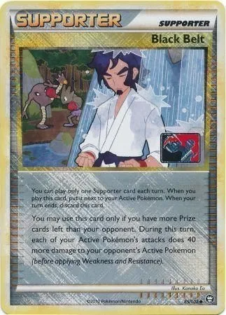 Black Belt, Pokémon card LGP 085-2 — League Promos set