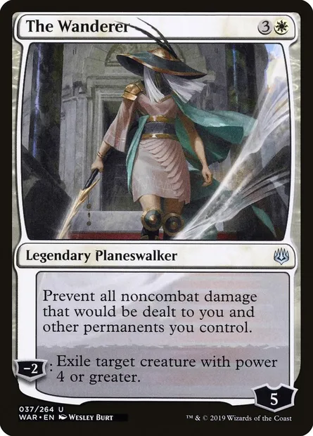 The Wanderer, Magic card WAR 37 — War of the Spark set