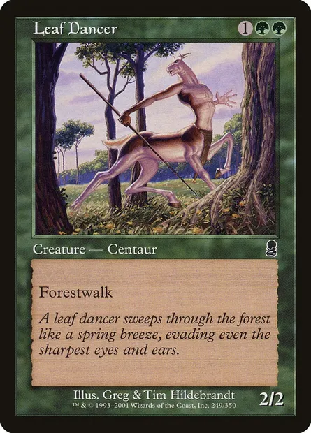 Leaf Dancer, Magic card ODY 249 — Odyssey set