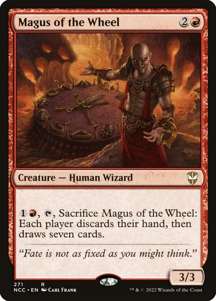 Magus of the Wheel, Magic card NCC 271 — New Capenna Commander set