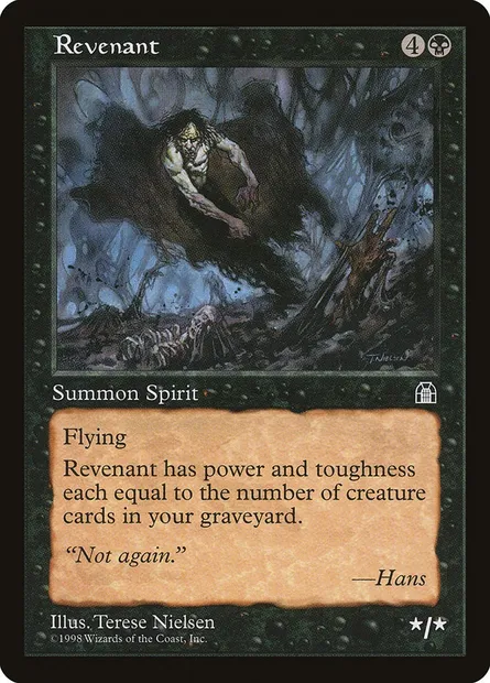 Revenant, Magic card STH 68 — Stronghold set