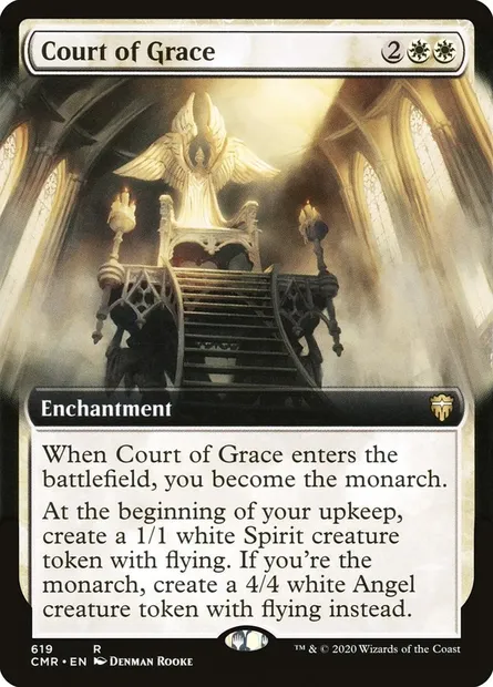 Court of Grace, Magic card CMR 619 — Commander Legends set