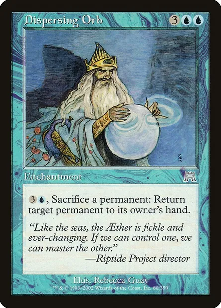 Dispersing Orb, Magic card ONS 80 — Onslaught set