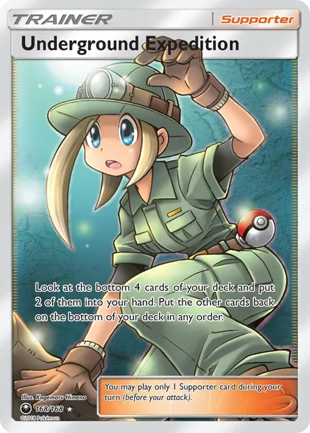 Underground Expedition, Pokémon card CES 168 — Celestial Storm set