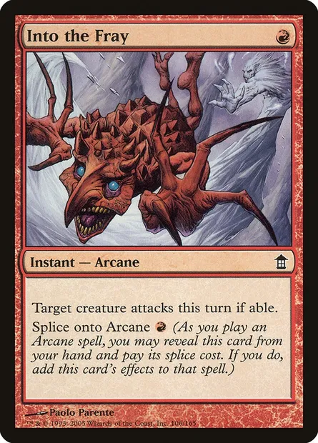 Into the Fray, Magic card SOK 106 — Saviors of Kamigawa set