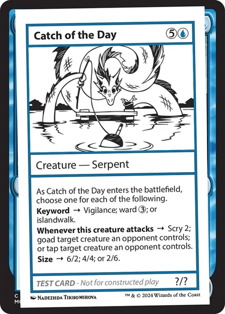 Catch of the Day, Magic card MB2 528 — Mystery Booster 2 set
