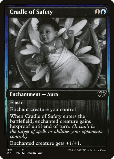 Berceau de sûreté, carte Magic DBL 321 — extension Innistrad : Double Programme