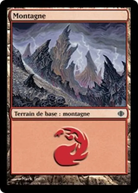 Montagne, carte Magic ALA 242 — extension Les éclats d'Alara