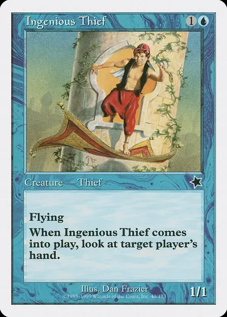 Ingenious Thief, Magic card S99 40 — Starter 1999 set