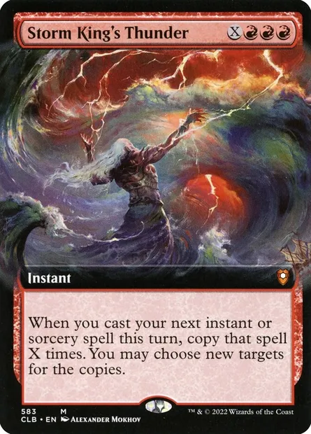 Storm King's Thunder, Magic card CLB 583 — Commander Legends: Battle for Baldur's Gate set