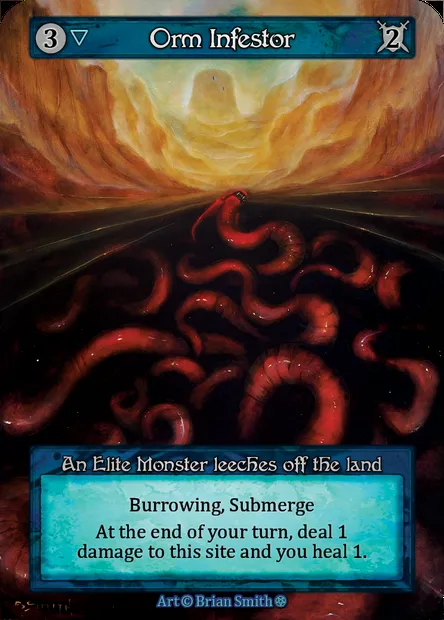 Orm Infestor, Sorcery card GOT 143 — Gothic set