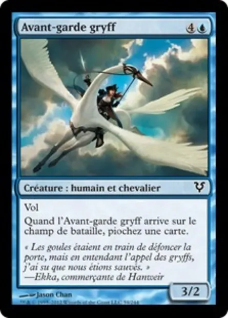 Avant-garde gryff, carte Magic AVR 59 — extension Avacyn ressuscitée