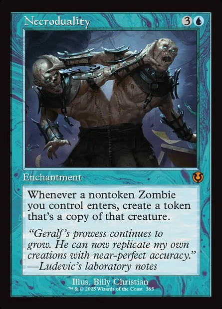 Necroduality, Magic card INR 365 — Innistrad Remastered set