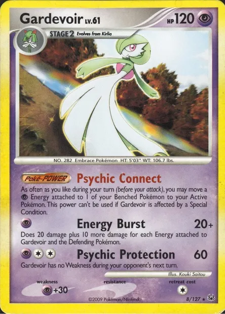 Gardevoir Lv.61, carte Pokémon TDX 008-5 — extension Theme Deck & Blisters Exclusives