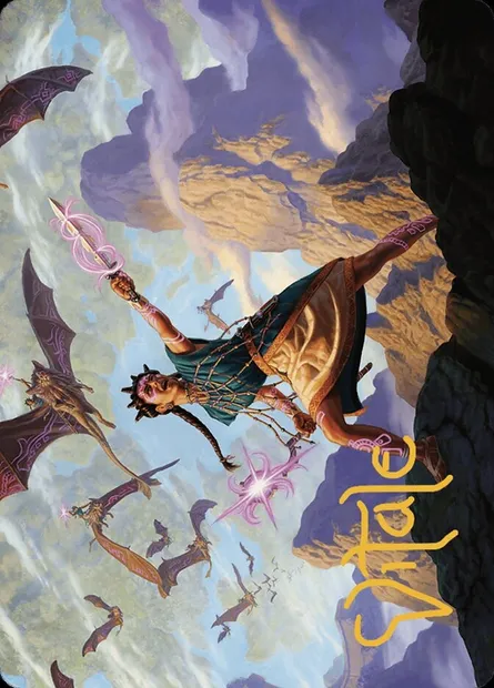 Warden of the Inner Sky // Warden of the Inner Sky, carte Magic ALCI 7 — extension The Lost Caverns of Ixalan Art Series