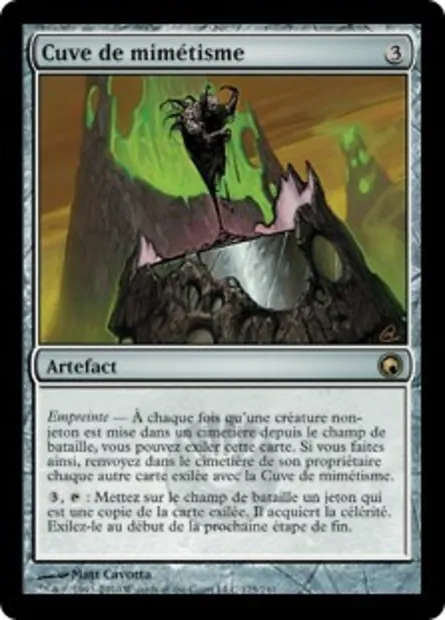 Cuve de mimétisme, carte Magic SOM 175 — extension Cicatrices de Mirrodin