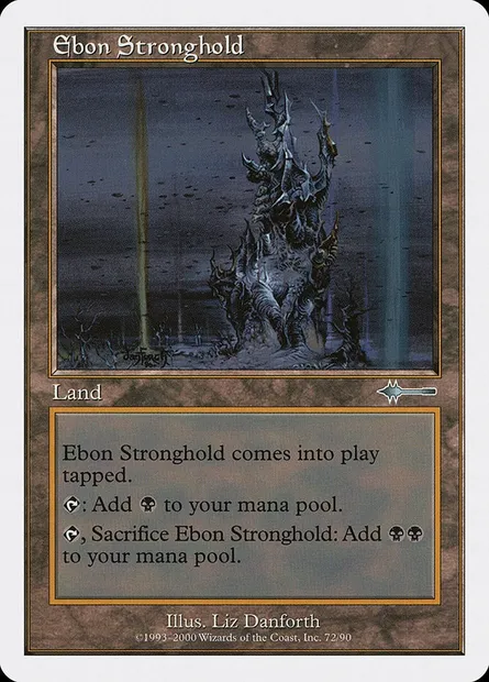 Ebon Stronghold, Magic card BTD 72 — Beatdown Box Set set