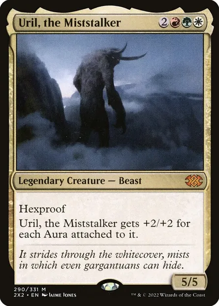 Uril, the Miststalker, Magic card 2X2 290 — Double Masters 2022 set