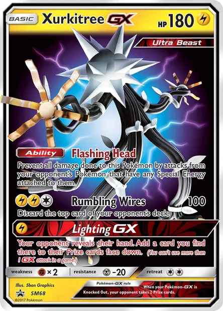 Câblifère GX, carte Pokémon SM 68 — extension Promo SM