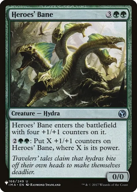Heroes' Bane, Magic card PLST IMA-166 — The List set