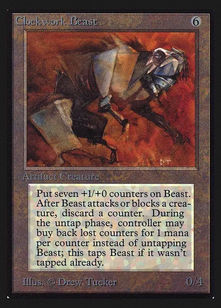 Clockwork Beast, Magic card CEI 237 — Intl. Collectors' Edition set