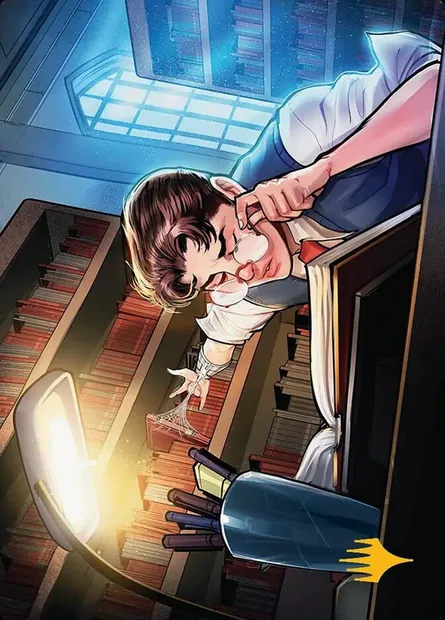 Peter Parker // Peter Parker, carte Magic ASPM 33 — extension Marvel's Spider-Man Art Series